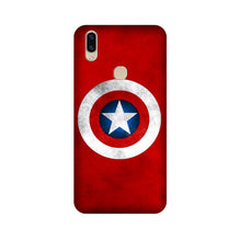 Captain America Mobile Back Case for Vivo V9 pro (Design - 249)
