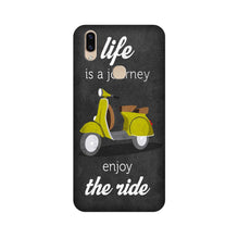 Life is a Journey Mobile Back Case for Vivo V9 pro (Design - 261)