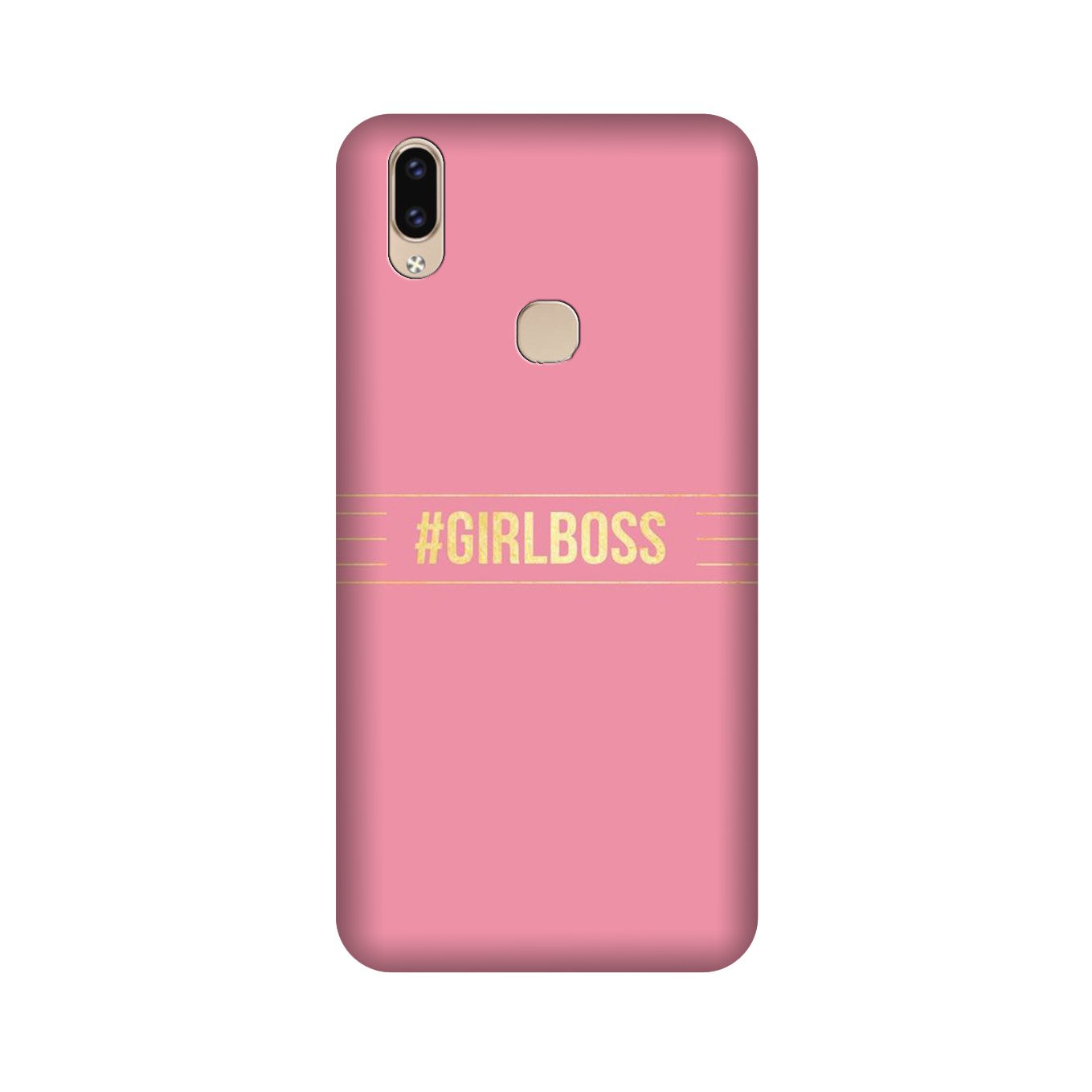 Girl Boss Pink Case for Vivo V9 pro (Design No. 263)