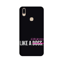 Like a Girl Boss Mobile Back Case for Vivo V9 pro (Design - 265)