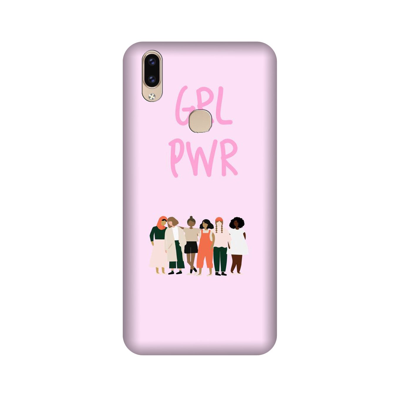 Girl Power Case for Vivo V9 pro (Design No. 267)