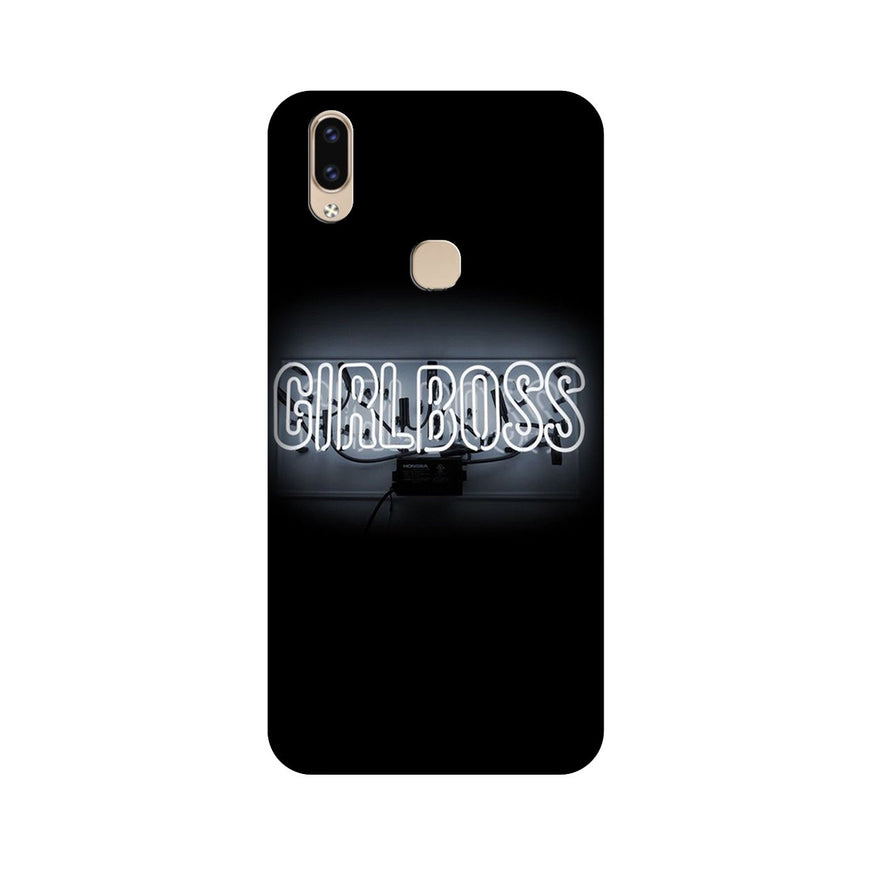 Girl Boss Black Case for Vivo V9 pro (Design No. 268)
