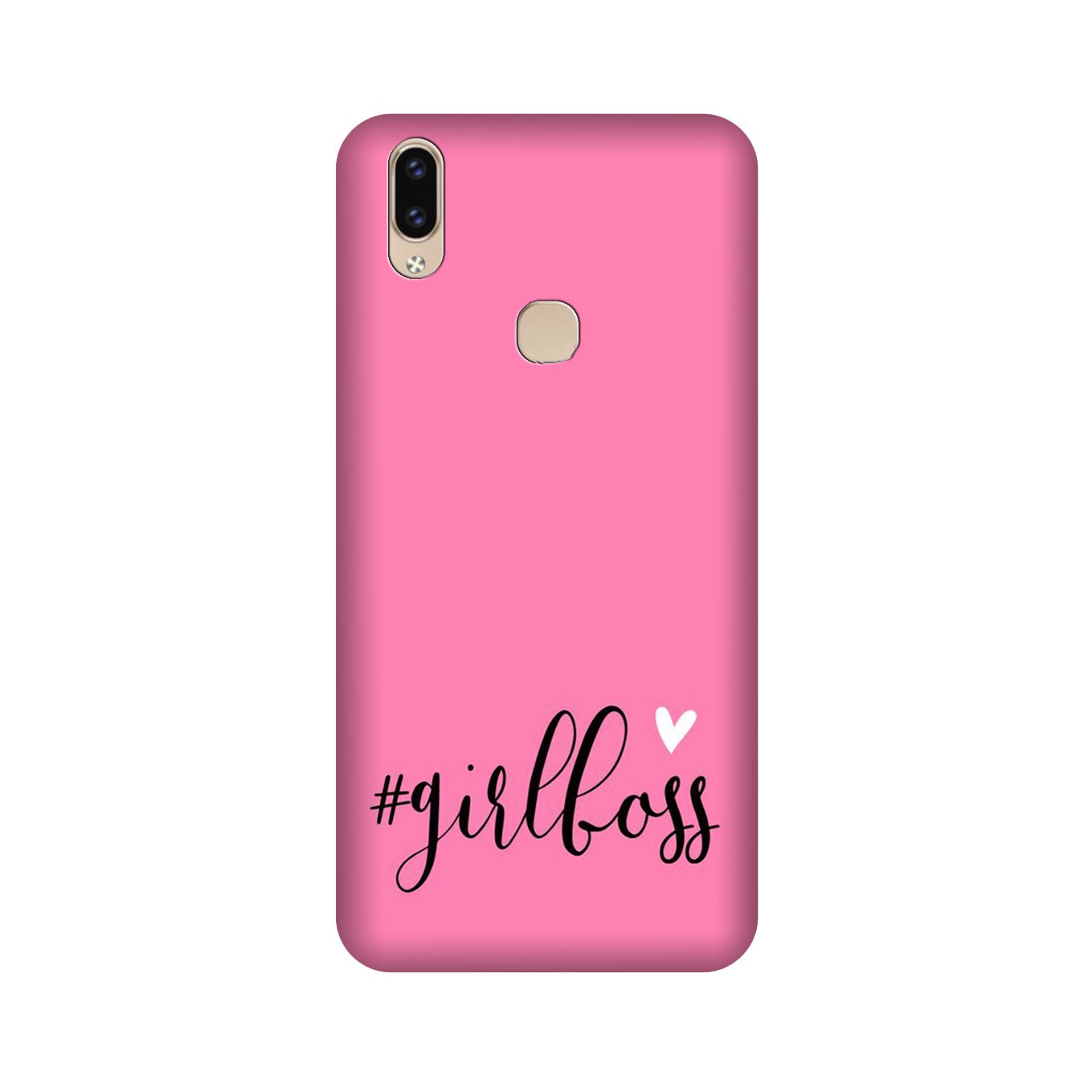 Girl Boss Pink Case for Vivo V9 pro (Design No. 269)