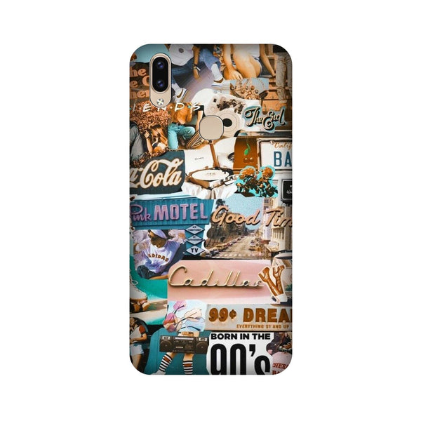 Vintage Design Case for Vivo V9 pro (Design No. 284)