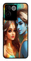 Lord Radha Krishna Metal Mobile Case for Vivo iQOO Z7 Pro   (Design No -01)