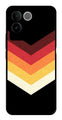 MultiColor Arrow Metal Mobile Case for Vivo T2 Pro   (Design No -04)