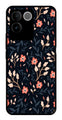 Floral Pattern Metal Mobile Case for Vivo iQOO Z7 Pro   (Design No -10)