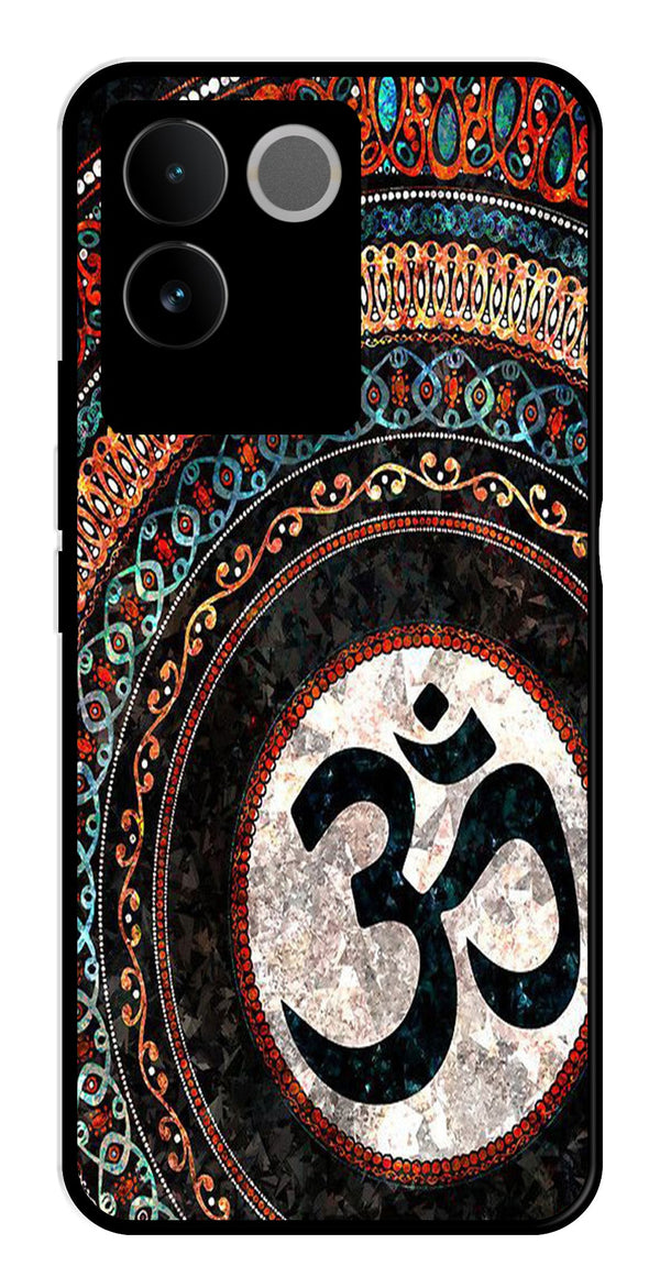 Oum Design Metal Mobile Case for Vivo T2 Pro   (Design No -15)