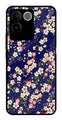 Flower Design Metal Mobile Case for Vivo T2 Pro   (Design No -25)