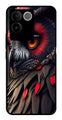 Owl Design Metal Mobile Case for Vivo T2 Pro   (Design No -26)