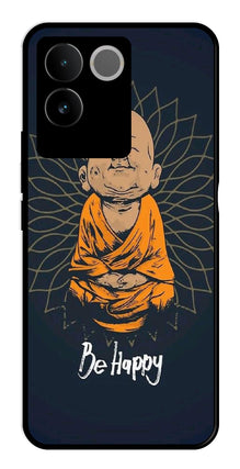 Be Happy Metal Mobile Case for Vivo T2 Pro