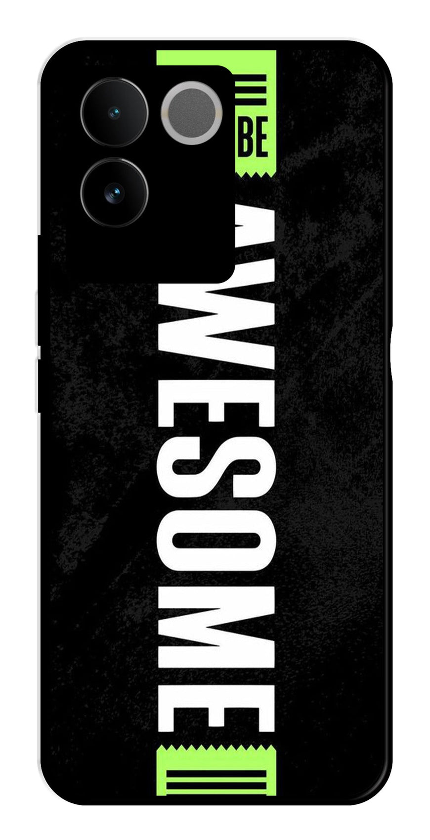 Awesome Metal Mobile Case for Vivo T2 Pro   (Design No -33)