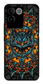 Owl Pattern Metal Mobile Case for Vivo T2 Pro   (Design No -42)