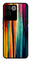 Modern Art Colorful Metal Mobile Case for Vivo T2 Pro   (Design No -47)