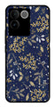 Floral Pattern  Metal Mobile Case for Vivo T2 Pro   (Design No -52)