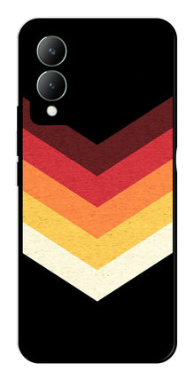 MultiColor Arrow Metal Mobile Case for Vivo Y17s
