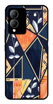 Marble Design Metal Mobile Case for Vivo Y17s