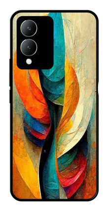 Modern Art Metal Mobile Case for Vivo Y17s