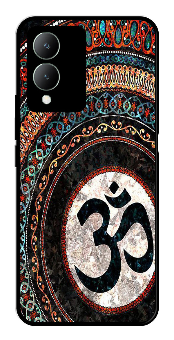 Oum Design Metal Mobile Case for Vivo Y17s   (Design No -15)