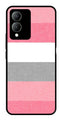 Pink Pattern Metal Mobile Case for Vivo Y17s   (Design No -23)