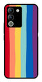 Rainbow MultiColor Metal Mobile Case for Vivo Y200   (Design No -03)