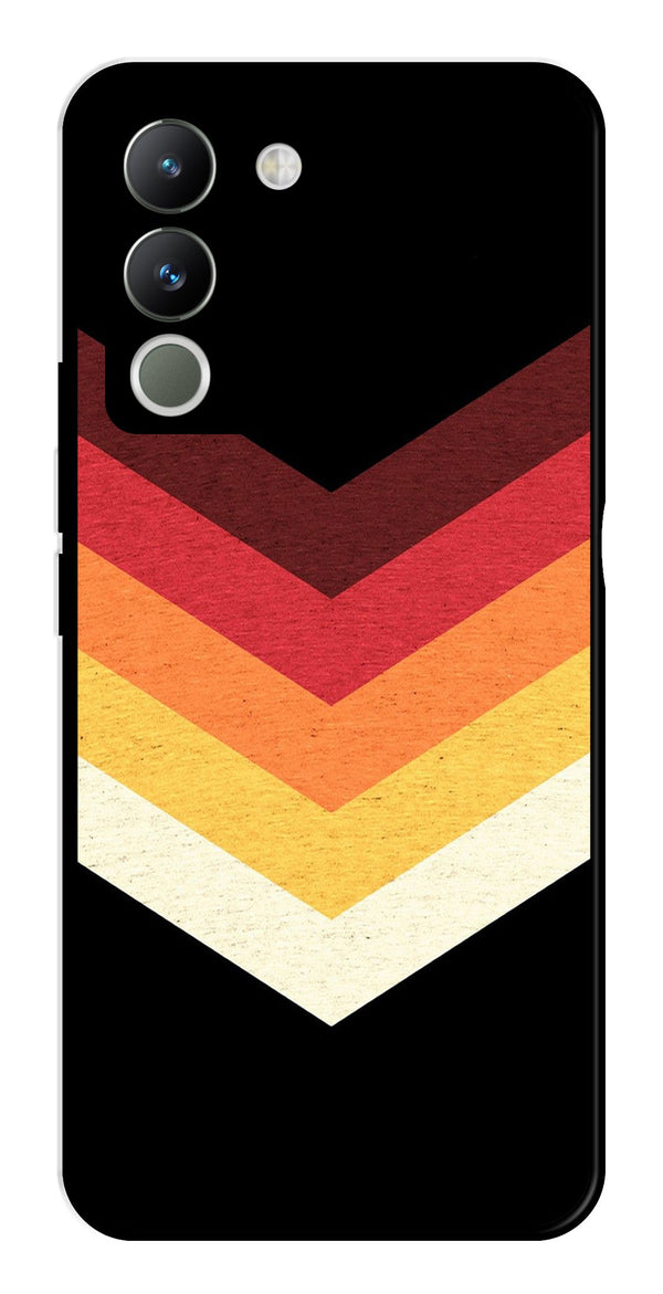 MultiColor Arrow Metal Mobile Case for Vivo Y200   (Design No -04)