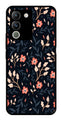 Floral Pattern Metal Mobile Case for Vivo Y200   (Design No -10)