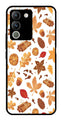Autumn Leaf Metal Mobile Case for Vivo Y200   (Design No -19)