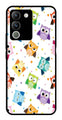 Owls Pattern Metal Mobile Case for Vivo Y200   (Design No -20)