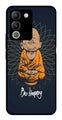 Be Happy Metal Mobile Case for Vivo Y200   (Design No -27)