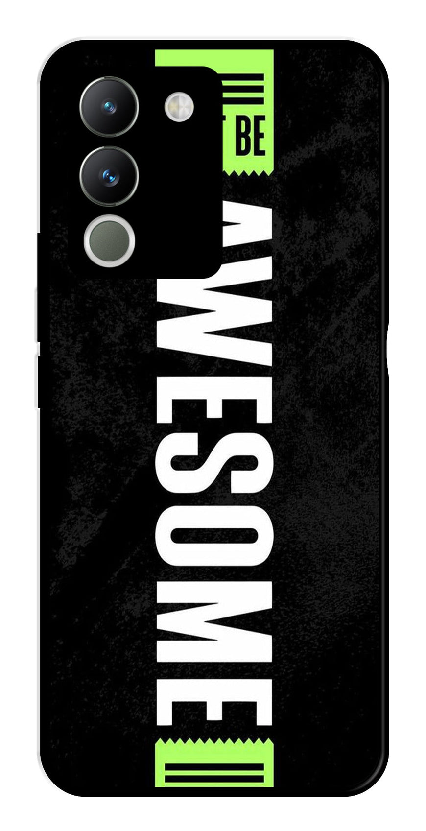 Awesome Metal Mobile Case for Vivo Y200   (Design No -33)