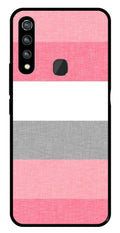 Pink Pattern Metal Mobile Case for Vivo Z1 Pro   (Design No -23)