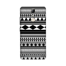Black white Pattern Mobile Back Case for Lenovo Vibe K5 Note (Design - 5)