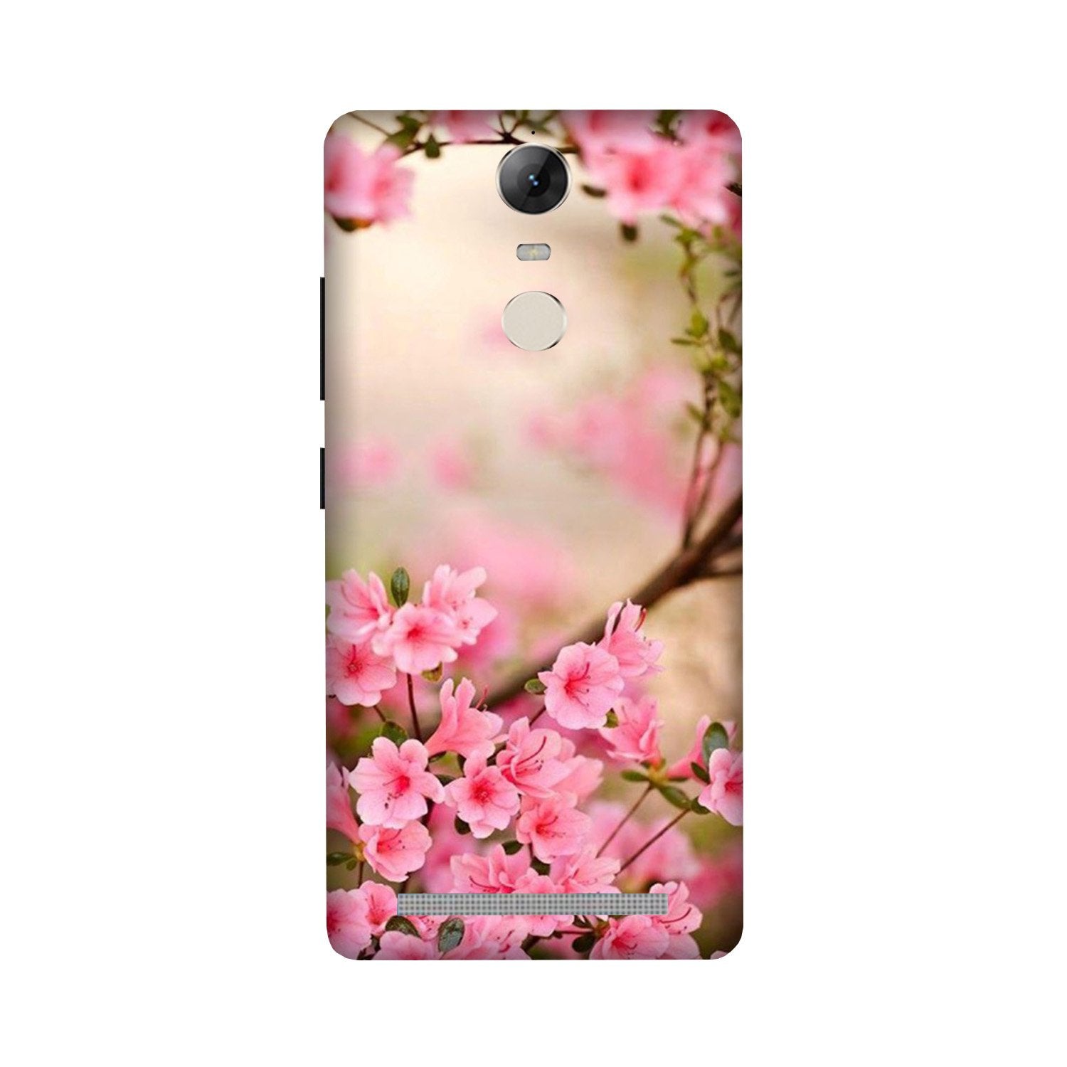 Pink flowers Case for Lenovo Vibe K5 Note