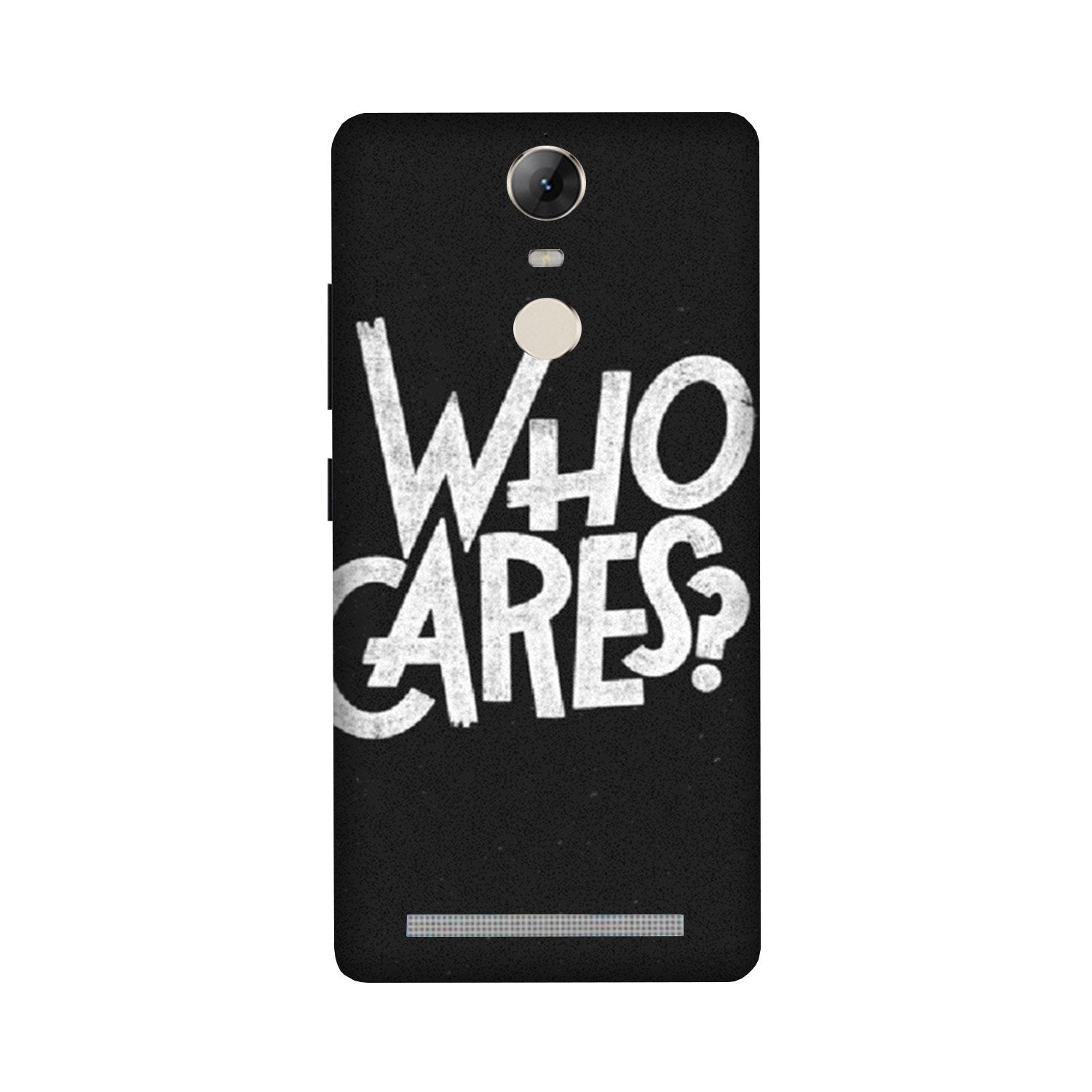 Who Cares Case for Lenovo Vibe K5 Note