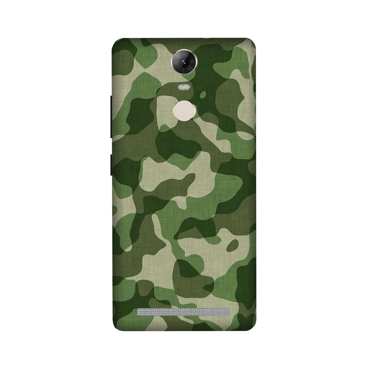 Army Camouflage Case for Lenovo Vibe K5 Note  (Design - 106)