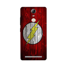 Flash Superhero Mobile Back Case for Lenovo Vibe K5 Note  (Design - 116)