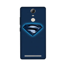 Superman Superhero Mobile Back Case for Lenovo Vibe K5 Note  (Design - 117)