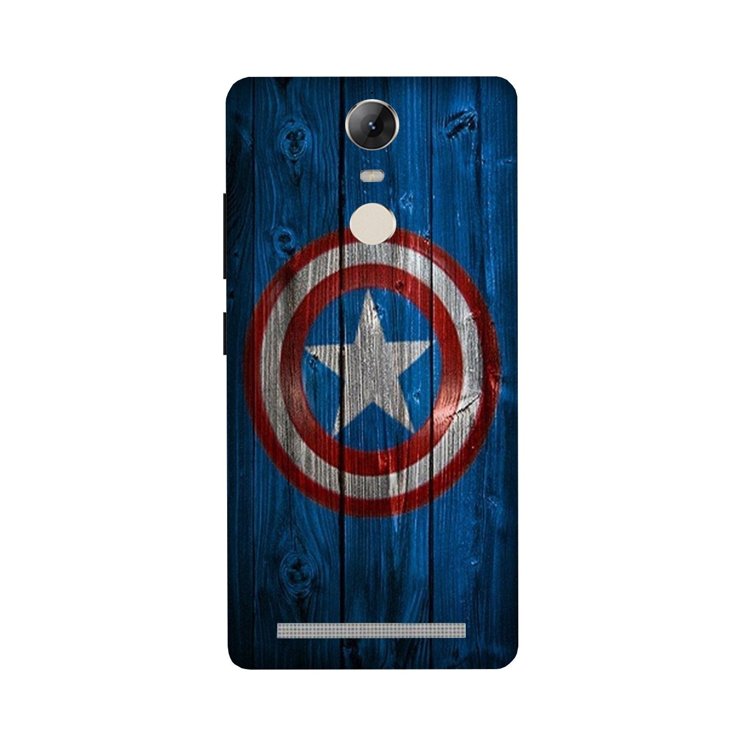 Captain America Superhero Case for Lenovo Vibe K5 Note(Design - 118)