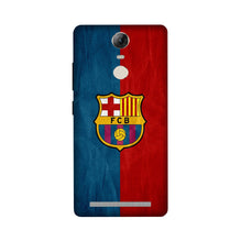 FCB Football Mobile Back Case for Lenovo Vibe K5 Note  (Design - 123)
