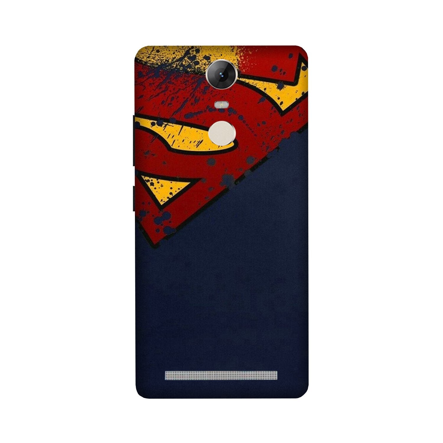 Superman Superhero Case for Lenovo Vibe K5 Note(Design - 125)