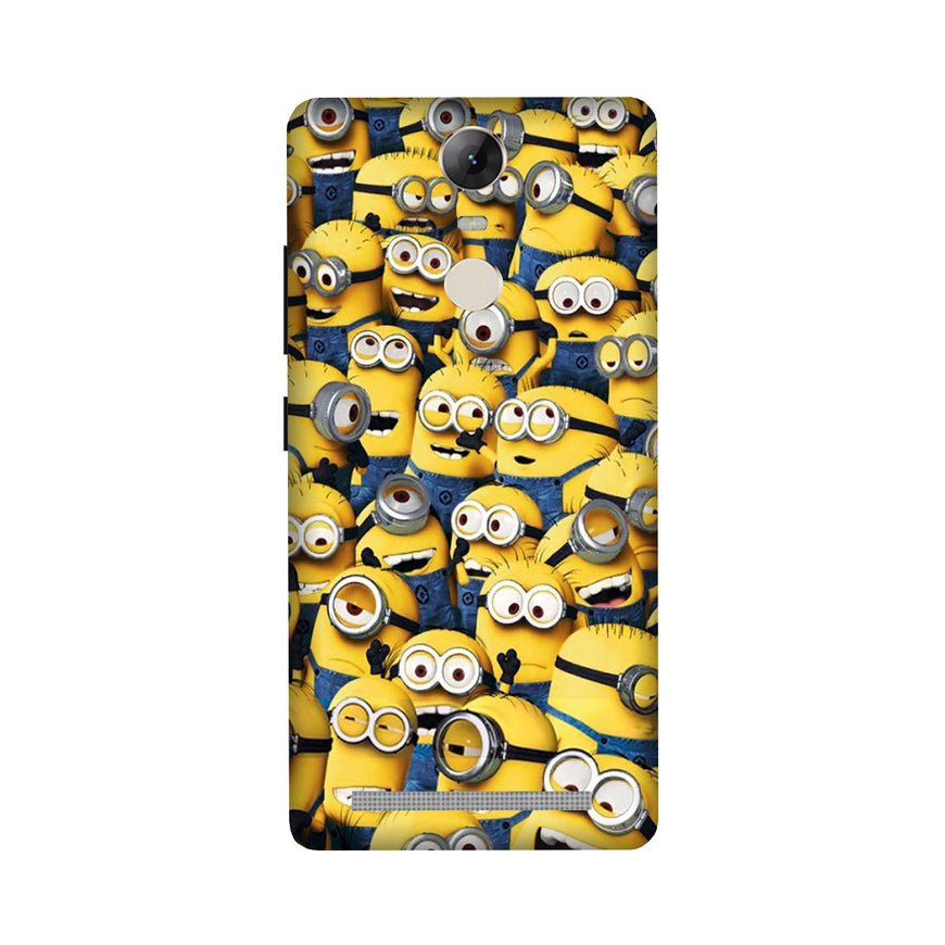Minions Case for Lenovo Vibe K5 Note  (Design - 126)