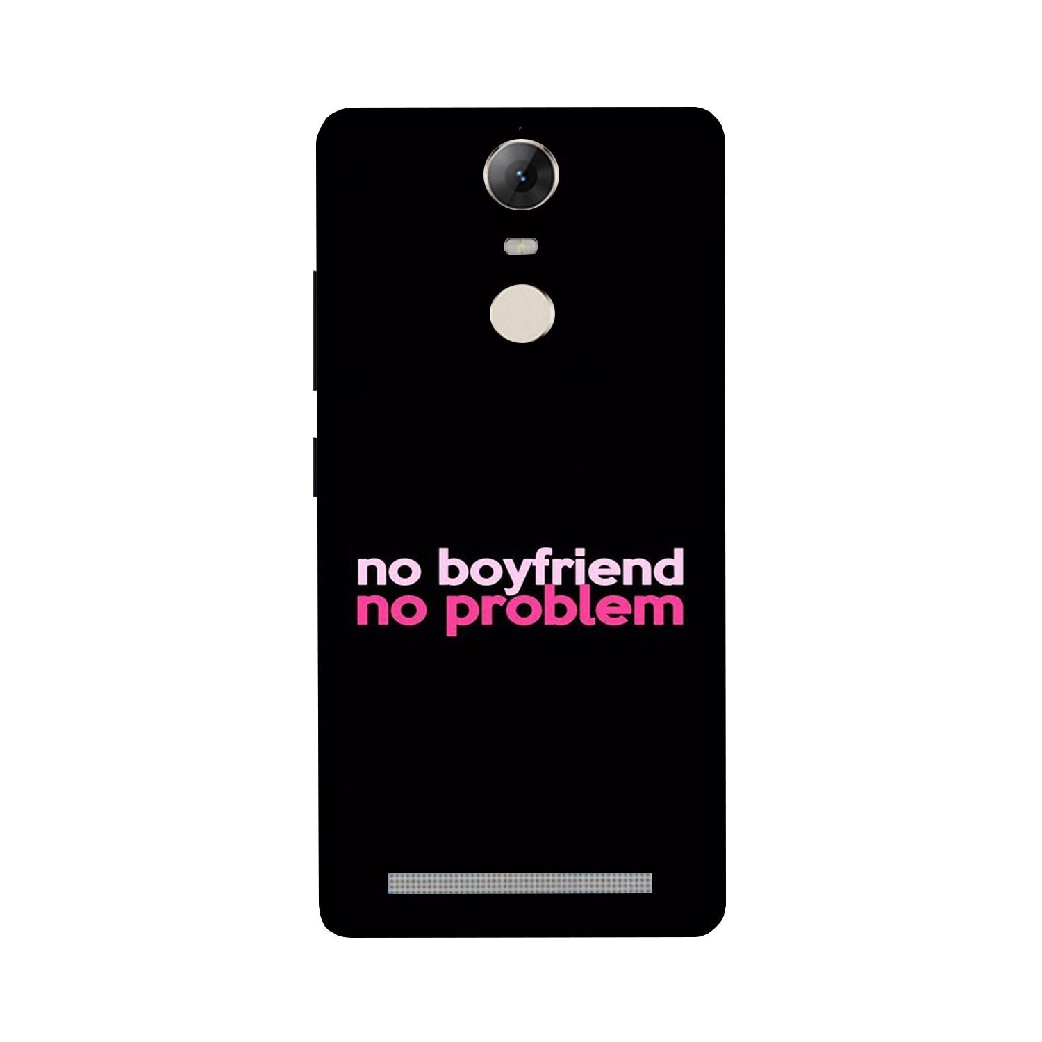 No Boyfriend No problem Case for Lenovo Vibe K5 Note  (Design - 138)