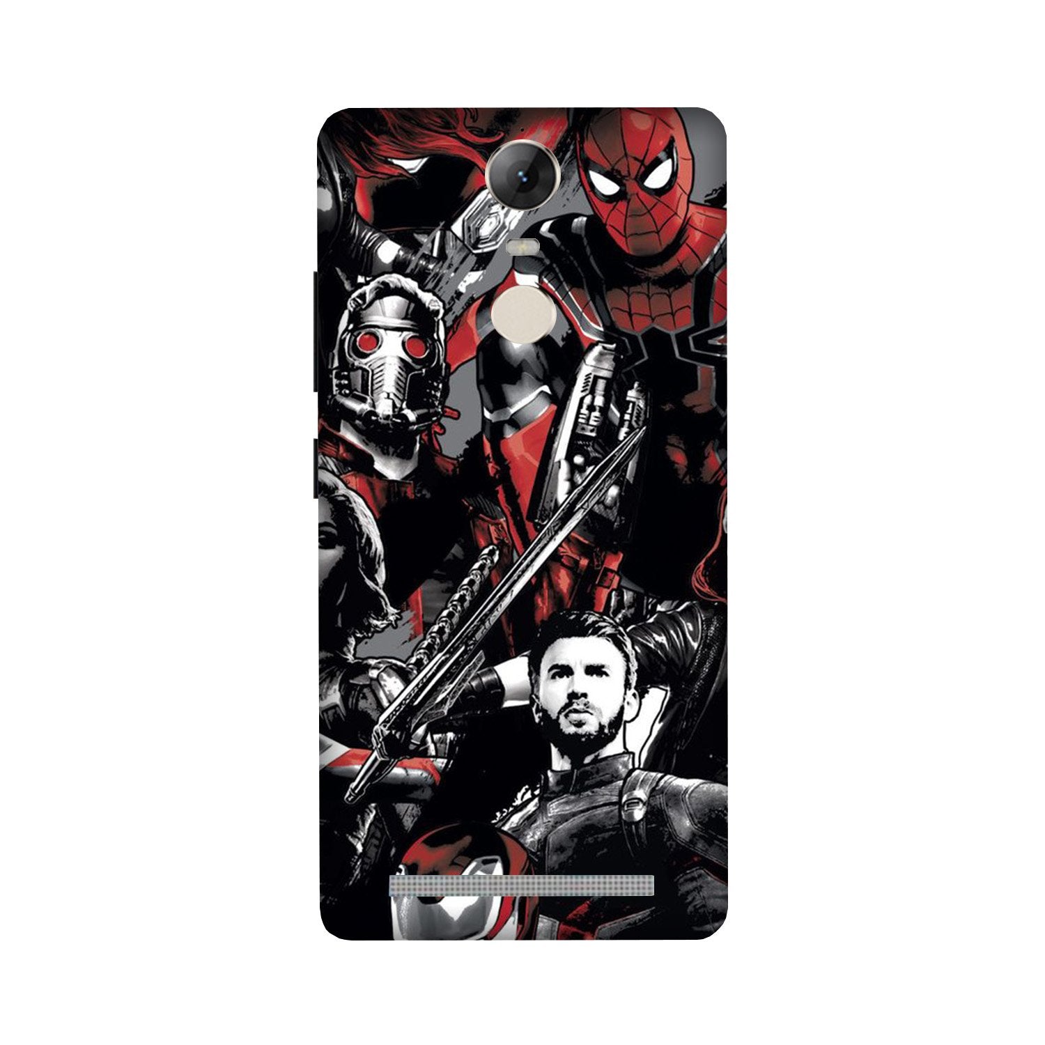 Avengers Case for Lenovo Vibe K5 Note (Design - 190)