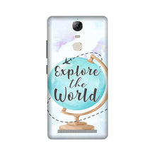 Explore the World Mobile Back Case for Lenovo Vibe K5 Note (Design - 207)