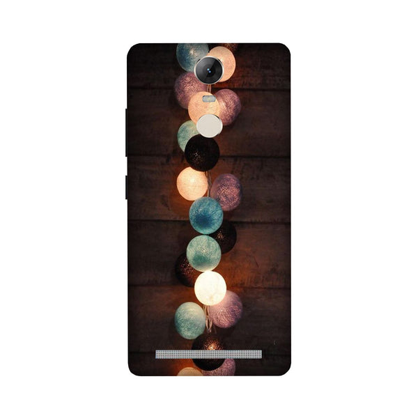 Party Lights Case for Lenovo Vibe K5 Note (Design No. 209)