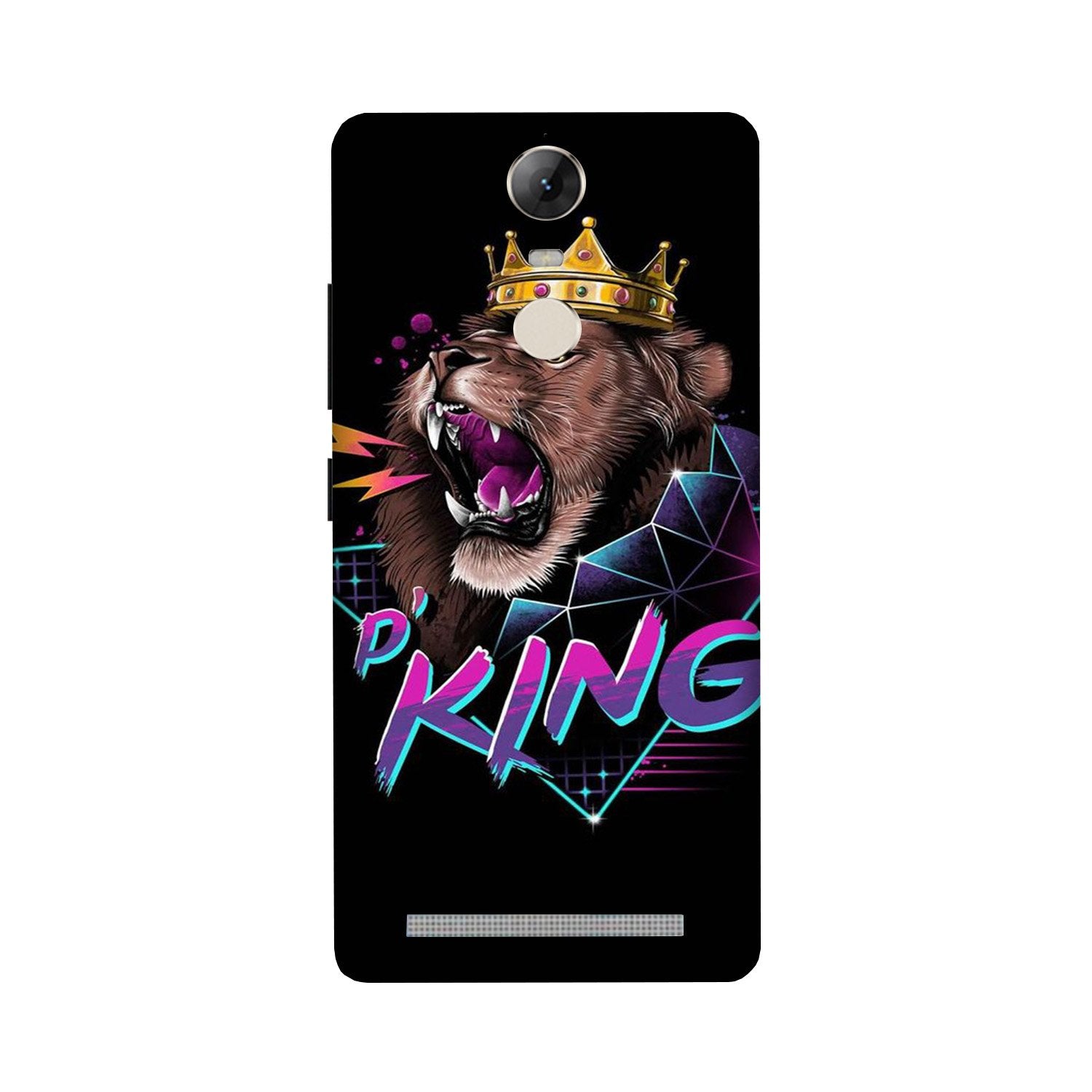 Lion King Case for Lenovo Vibe K5 Note (Design No. 219)