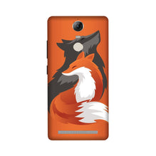 Wolf  Mobile Back Case for Lenovo Vibe K5 Note (Design - 224)