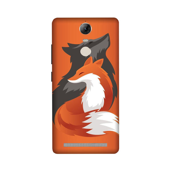Wolf  Case for Lenovo Vibe K5 Note (Design No. 224)