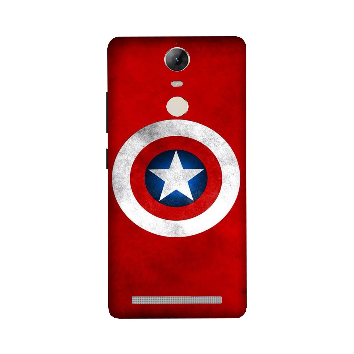 Captain America Case for Lenovo Vibe K5 Note (Design No. 249)